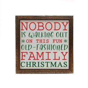 ($20) Christmas Vacation Box Signs